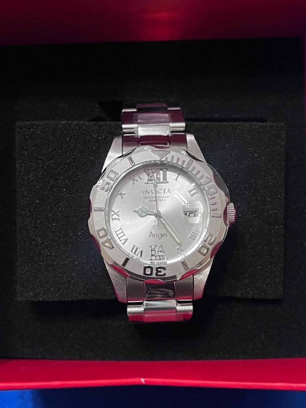 SALE! Invicta Angel Silver Stainless Steel Watch